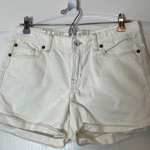 Madewell Shorts Cream Denim Jean Shorts 29